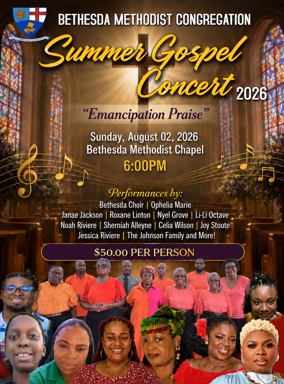 Summer Gospel Concert - Emancipation Praise — Summer Gospel Concert - Emancipation Praise — Emancipation Praise